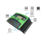 CONTROLADOR SOLAR PWM 10A 12/24 VDC - Imagen 3