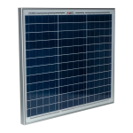 PANEL SOLAR POLICRISTALINO 30W 12V - Imagen 2
