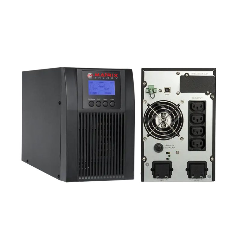 Power Matrix Ups Rack UPS ONLINE 1KVA 220V MATRIX - Matrix Energy Systems