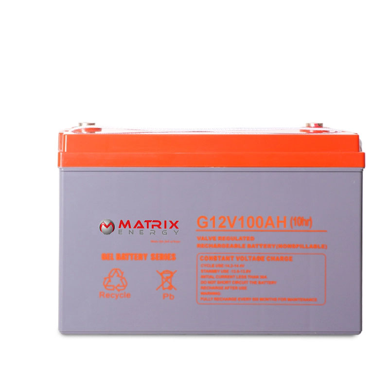 BATERIA-GEL-SOLAR-12V100AH-MATRIX-ENERGY-SYSTEMS BATERIA GEL 12V 100AH G12V100AH - Imagen 1