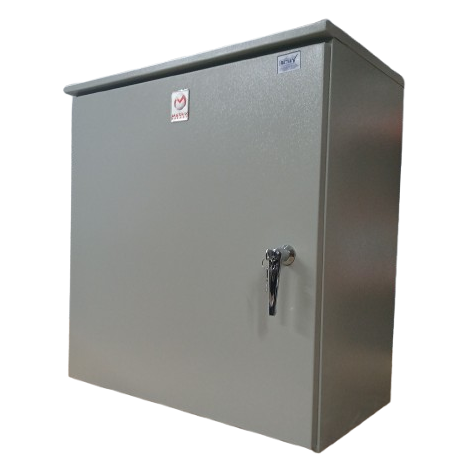 COFRE-METALICO-50-40-25-EXTERIOR-PARA-POSTE-MATRIX-ENERGY-SYSTEMS COFRE METALICO 50 X 45 X 25 PARA EXTERIOR PARA POSTE - Imagen 1