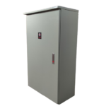 COFRE METALICO 80 X 50 X 30 PARA EXTERIOR DOBLE FONDO PARA POSTE - Imagen 2